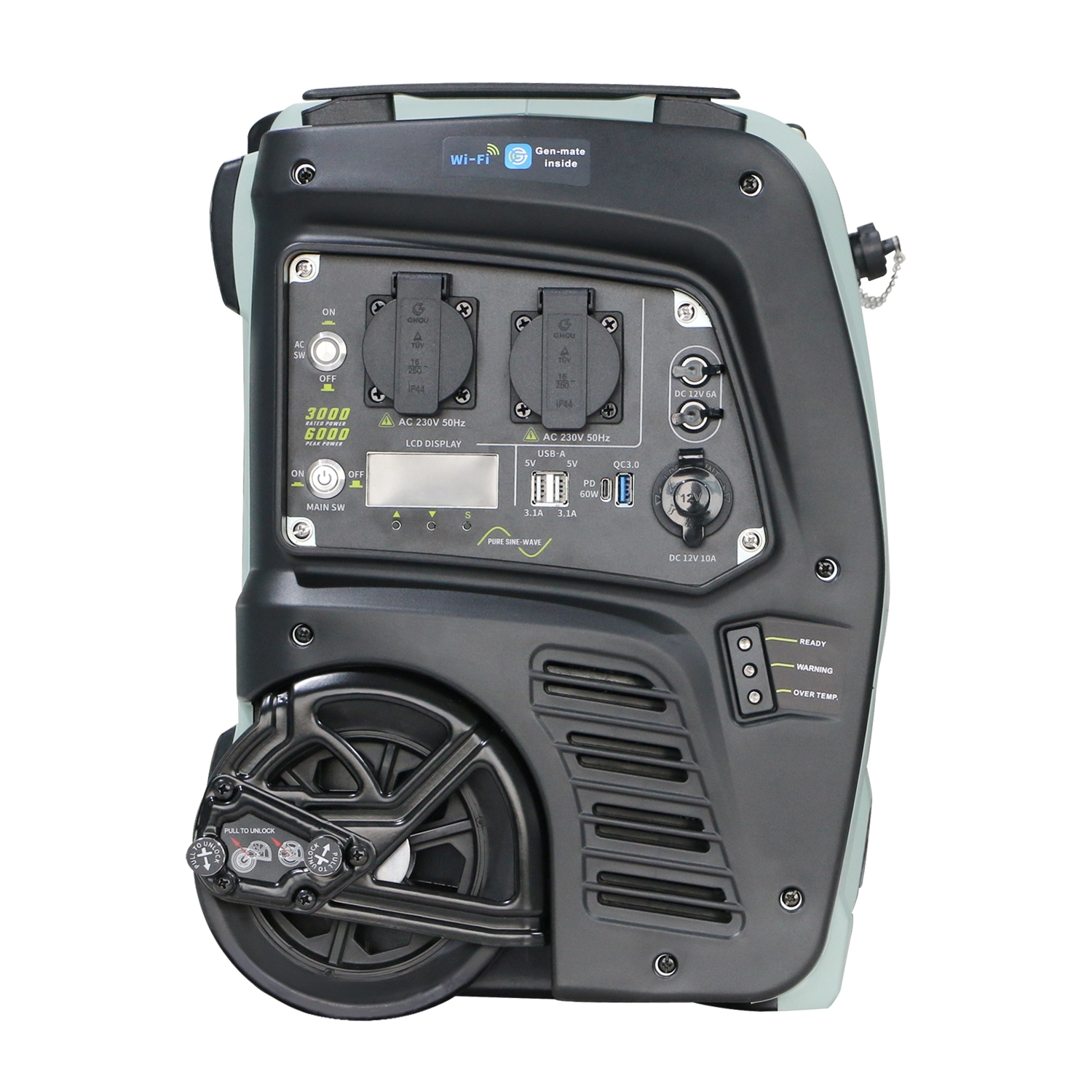 Wepolink 3000 Watt Portable Power Station for 6