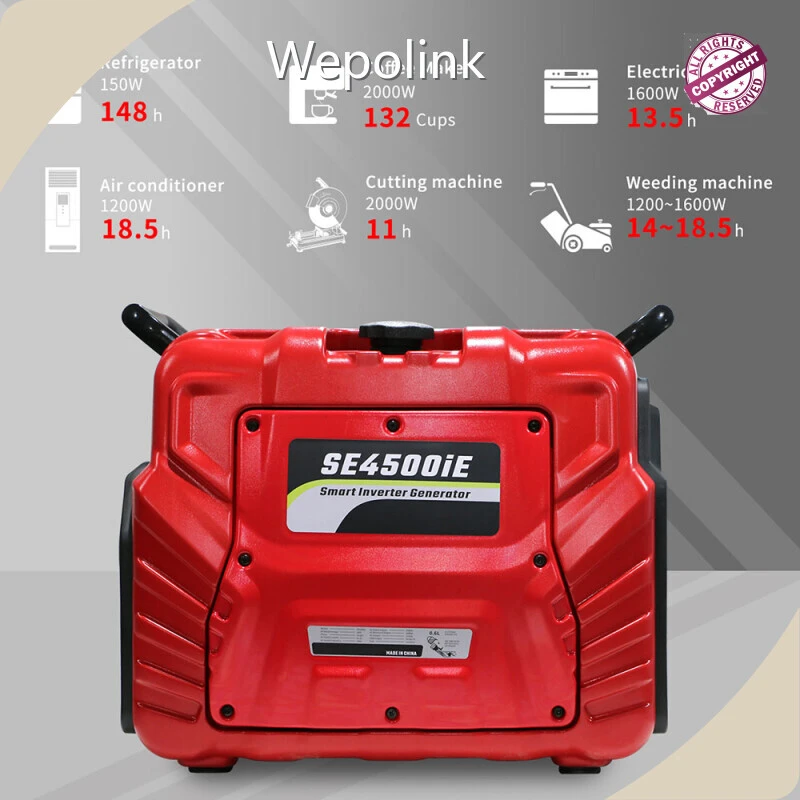 Wepolink Brand Gasoline Generator for Home T/T PSE Available Gasoline Generator Or Portable Power Station 1