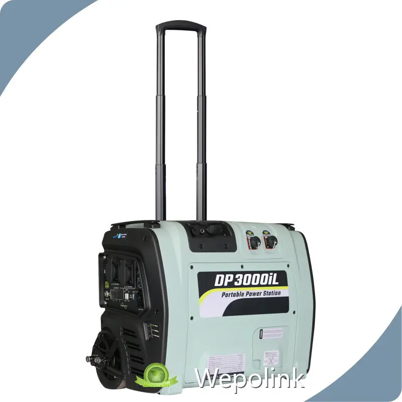 3000 Watt Portable Power Station ISO9001 Wepolink Brand Company Shanghai Gasoline Generator Or Portable Power Station 1