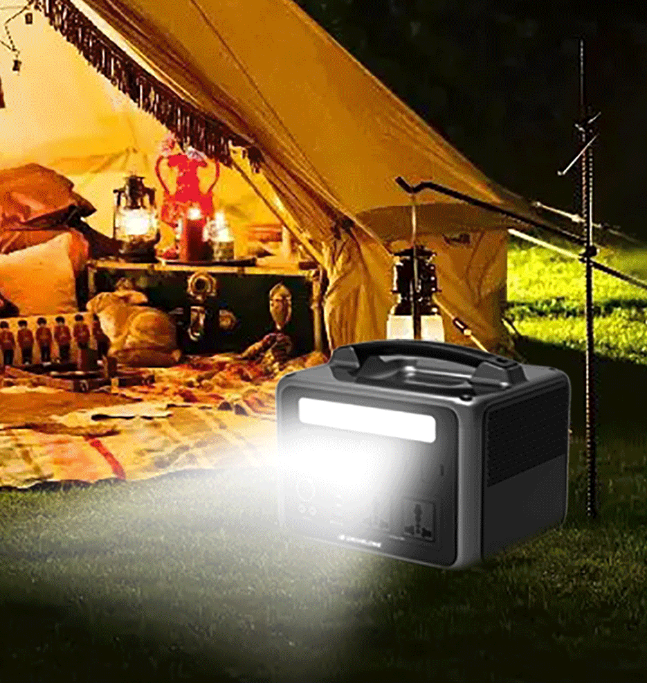 I-220V 600W iMoveable Portable Rechargeable Pure Sine Wave iSikhululo soMbane sebhetri esinePaneli zeSolar 1