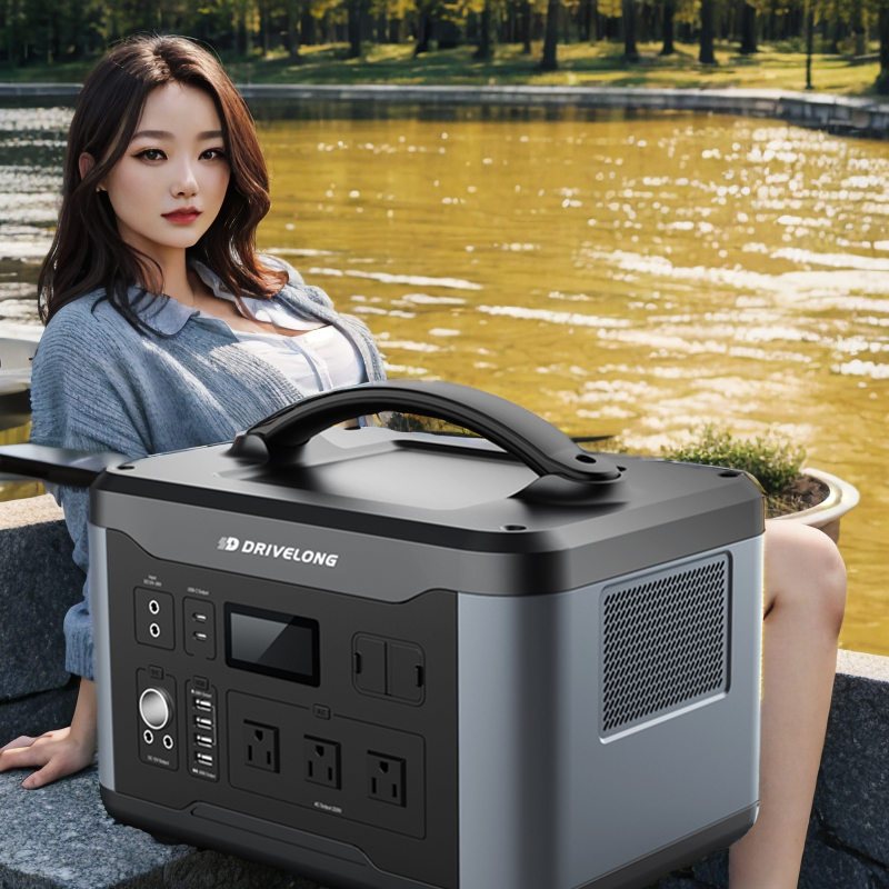 Ukutshaja ngaphandle 1000w ephathwayo Solar Generator isikhululo esiphathwayo samandla For Camping 1