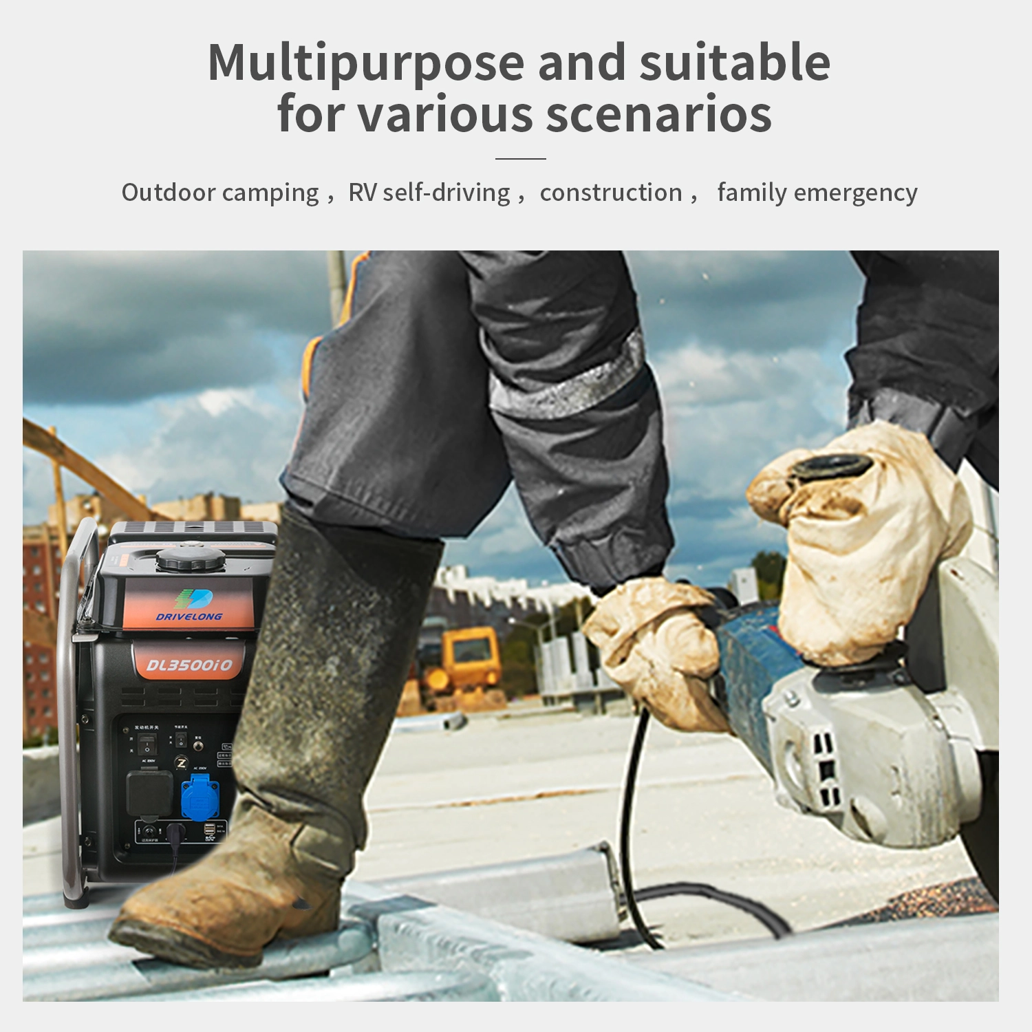 Portable Gas Generators on Sale L/C by Wepolink 2