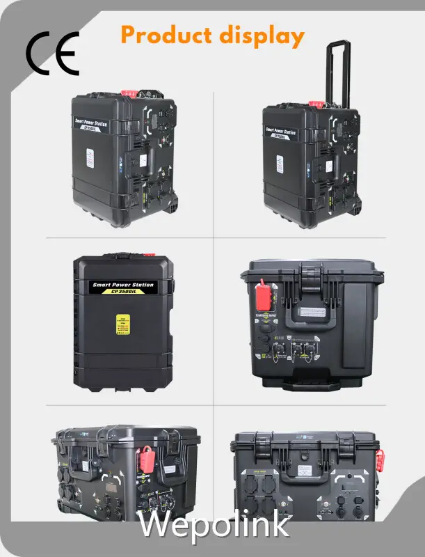 3000 Watt Portable Power Station 50/60Hz by Wepolink 1