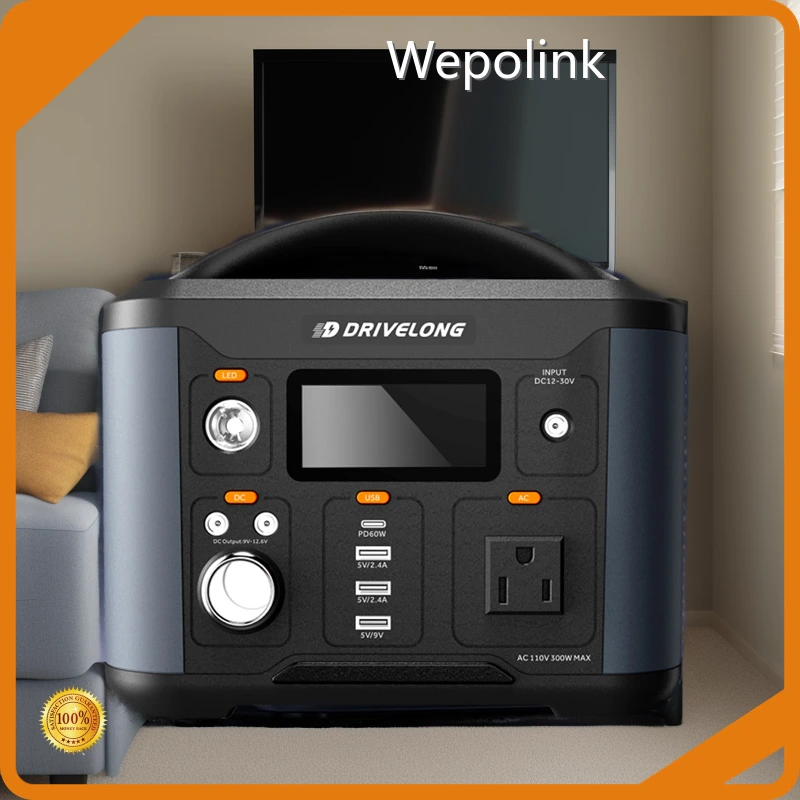 Portable Solar Generator Power Station 100/110/120/220/230/240V - - Wepolink 1