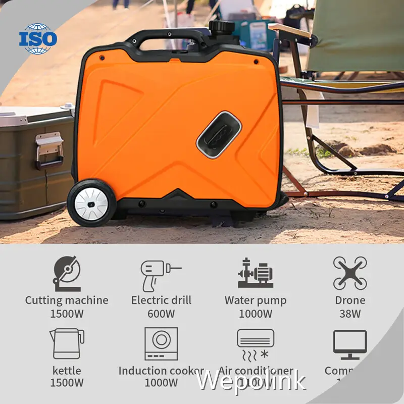 3000w Gas Generator 3Hr@rated Load 7Hr@1/4 Rated Loadvendor 1