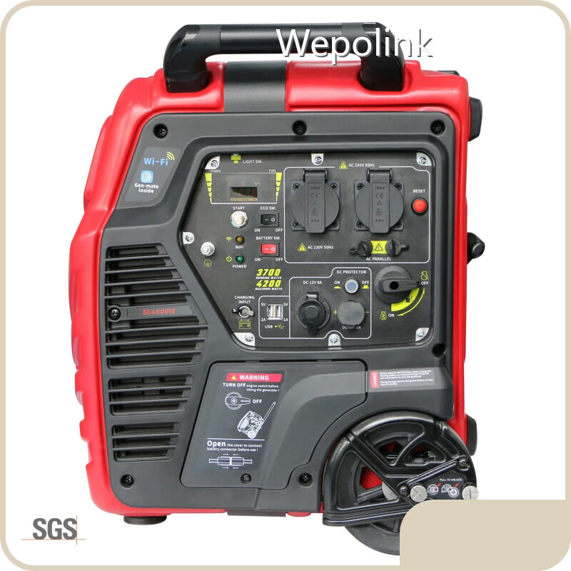 Wepolink 3000w Gas Generator 4-stroke Gasoline OHV 3000w Gas Generatorsupply 1