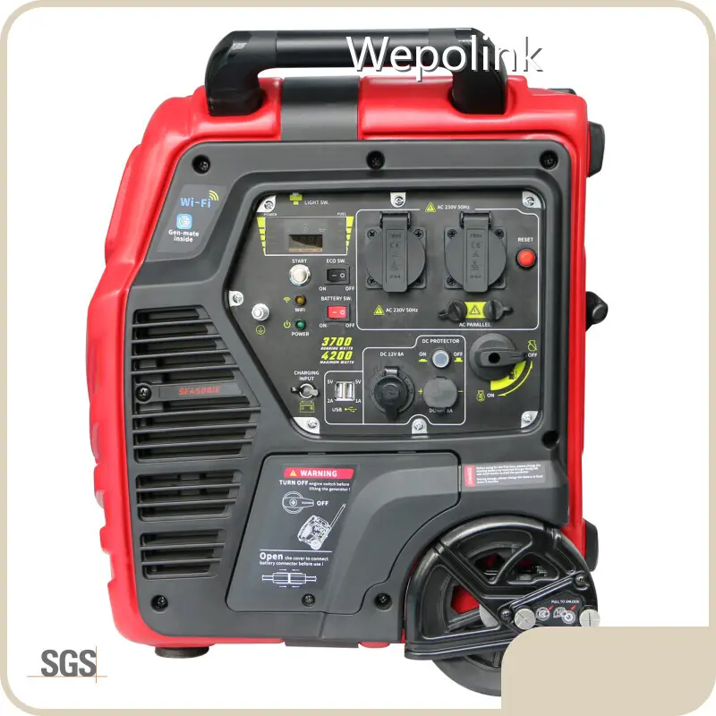 Wepolink 3000w Gas Generator 4-stroke Gasoline OHV 3000w Gas Generatorsupply 1