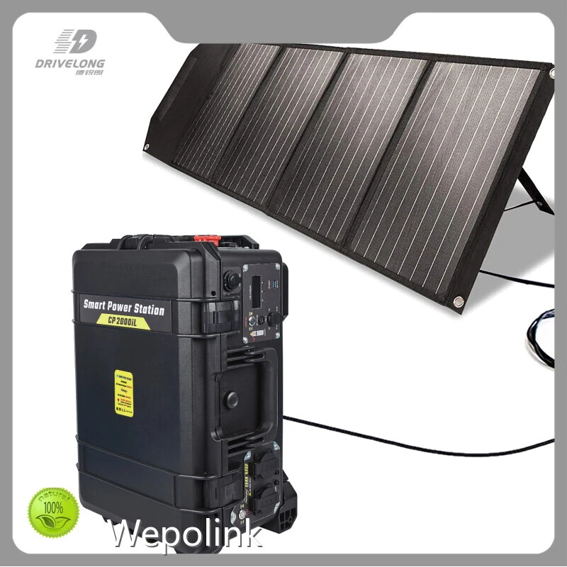 2000 Watts Solar Generator Max.160W18 Hours Fully Charged THD 1
