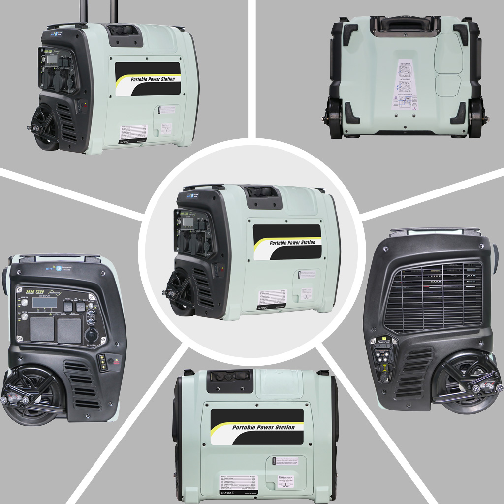 Versatile 6000W Inverter Generator with Dual Fuel Capability 3