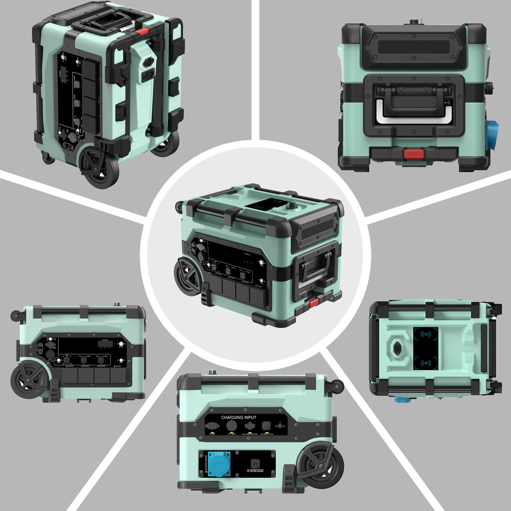Versatile 6000W Inverter Generator with Dual Fuel Capability 2