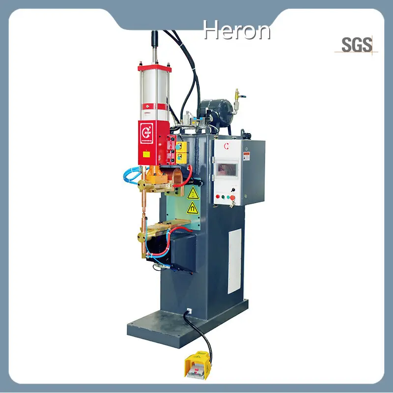 Custom Mfdc Spot Welding Machine Welding Head: Roller Ram Style/ Round Shaft Guide Controller: HRC-802/803 Heron Intelligent Equipment 1