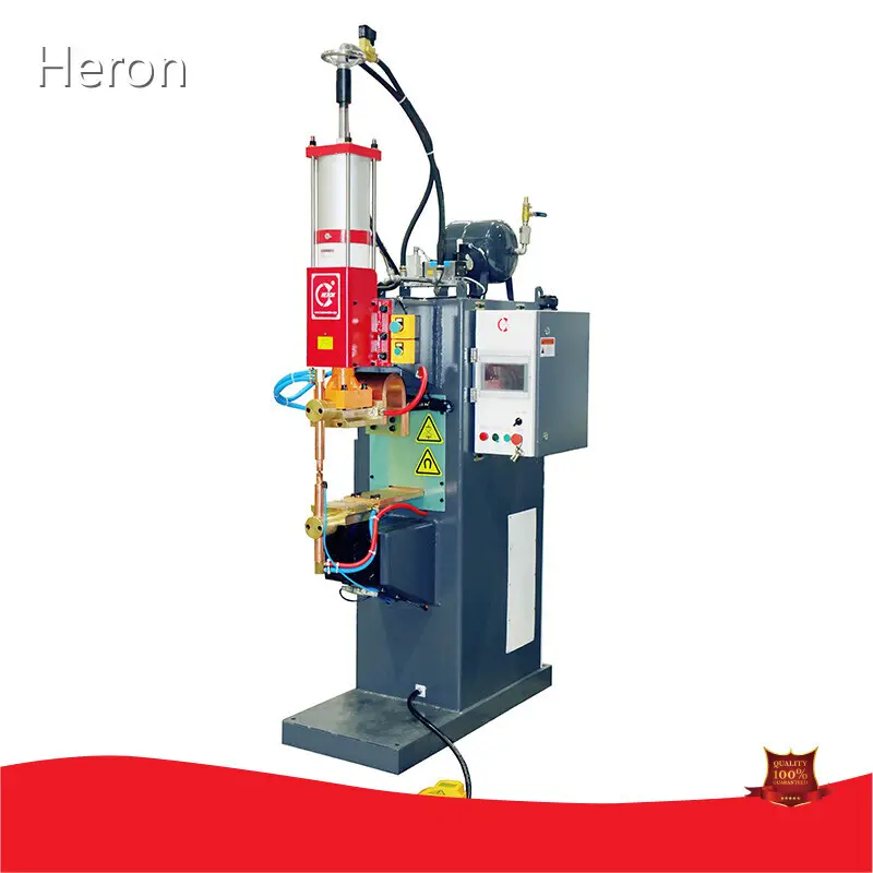 Mfdc Spot Welding Machine Welding Head: Roller Ram Style/ Round Shaft Guide Controller: HRC-802/803 Wholesale - Heron Intelligent Equipment-1 1