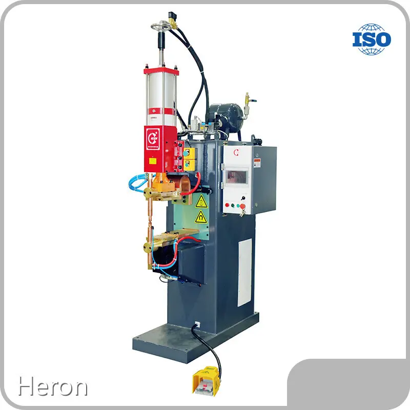 Hot Mfdc Spot Welding Machine Welding Head: Roller Ram Style/ Round Shaft Guide Controller: HRC-802/803 Heron Intelligent Equipment Brand-2 1