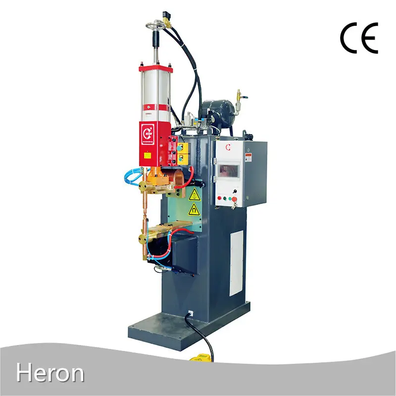 Mfdc スポット溶接機溶接ヘッド: ローラーラムスタイル/丸シャフトガイドコントローラー: HRC-802/803 Heron Intelligent Equipment-1 1