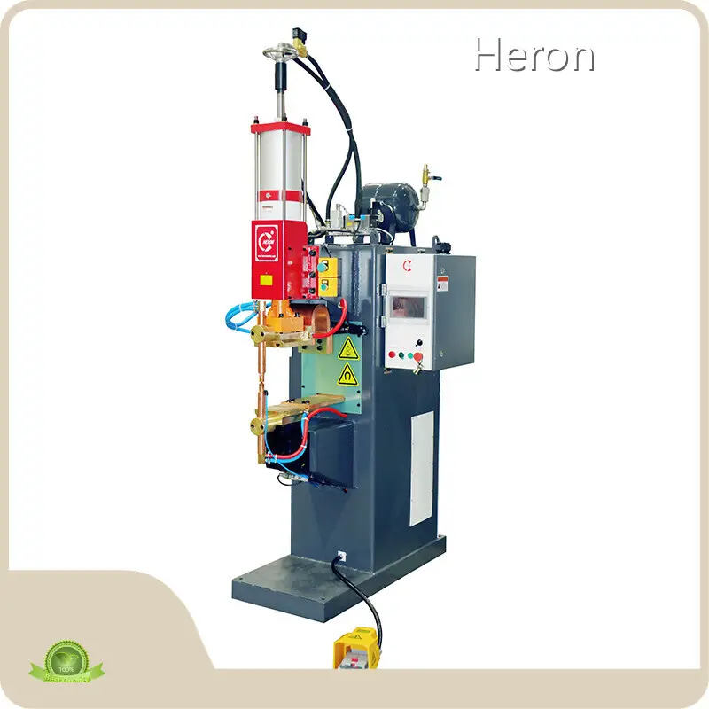 電気抵抗溶接機 Heron Intelligent Equipment ブランド FOB 広州 溶接ヘッド: ローラー ラム スタイル/丸シャフト ガイド コントローラー: HRC-802/803 1