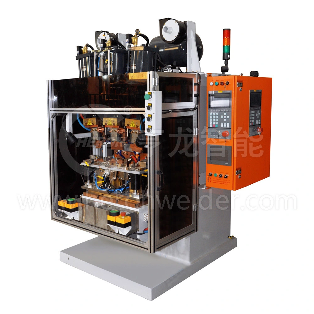 2x250KVA 自動車ウィンドウ トラック用 3 つのヘッド MFDC 溶接機 1