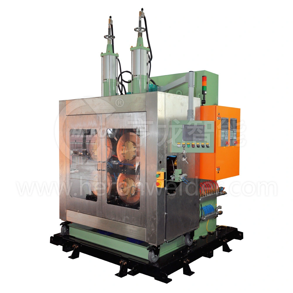 2x660KVA MFDC 衝突防止ビーム用シーム溶接機 1