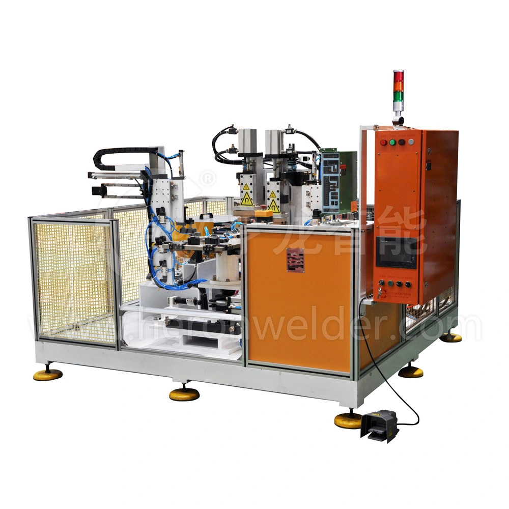 เครื่องเชื่อม Ac สองหัวฉาย 80KVA สำหรับเปลือกหลอดไฟ 1