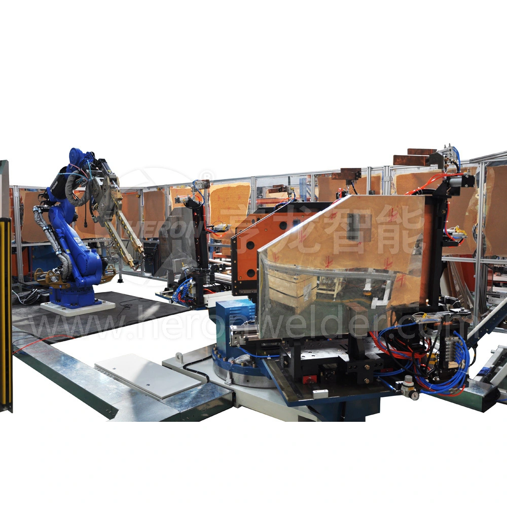 Máy trạm Robot hàn ép cho hộp dụng cụ 1