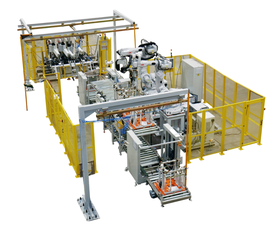 Automatic Clinching Production Line For Wave-Wheel Washing Machine 1