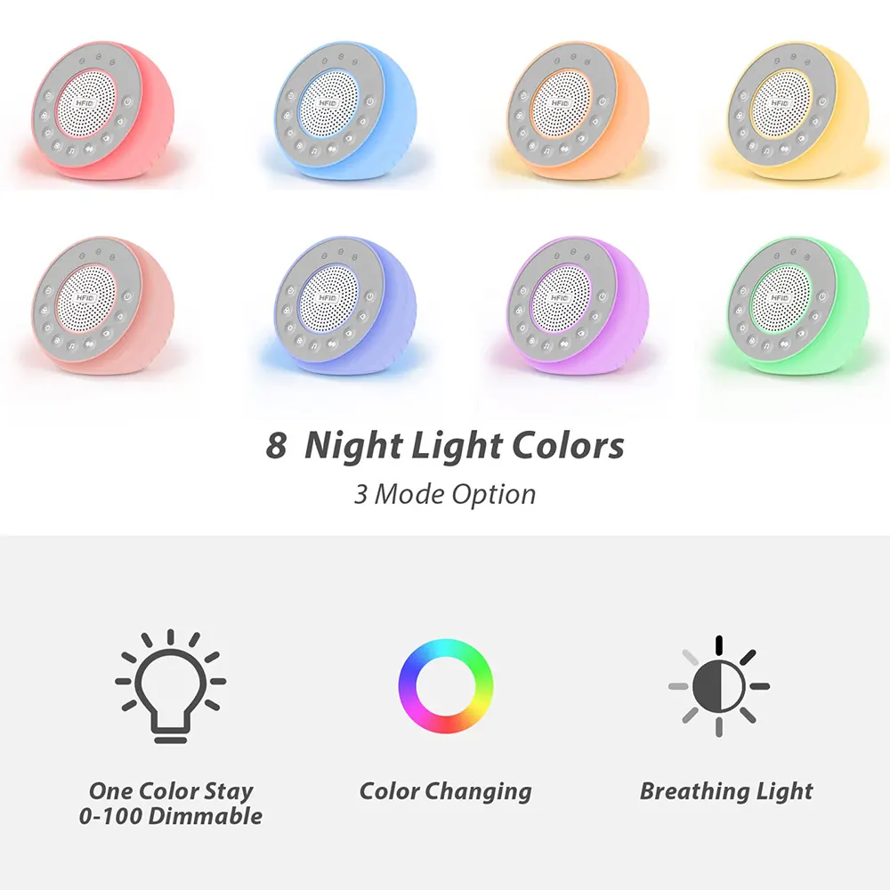 Hi-FiD Brand White Noise Machine and Light Supplier 5