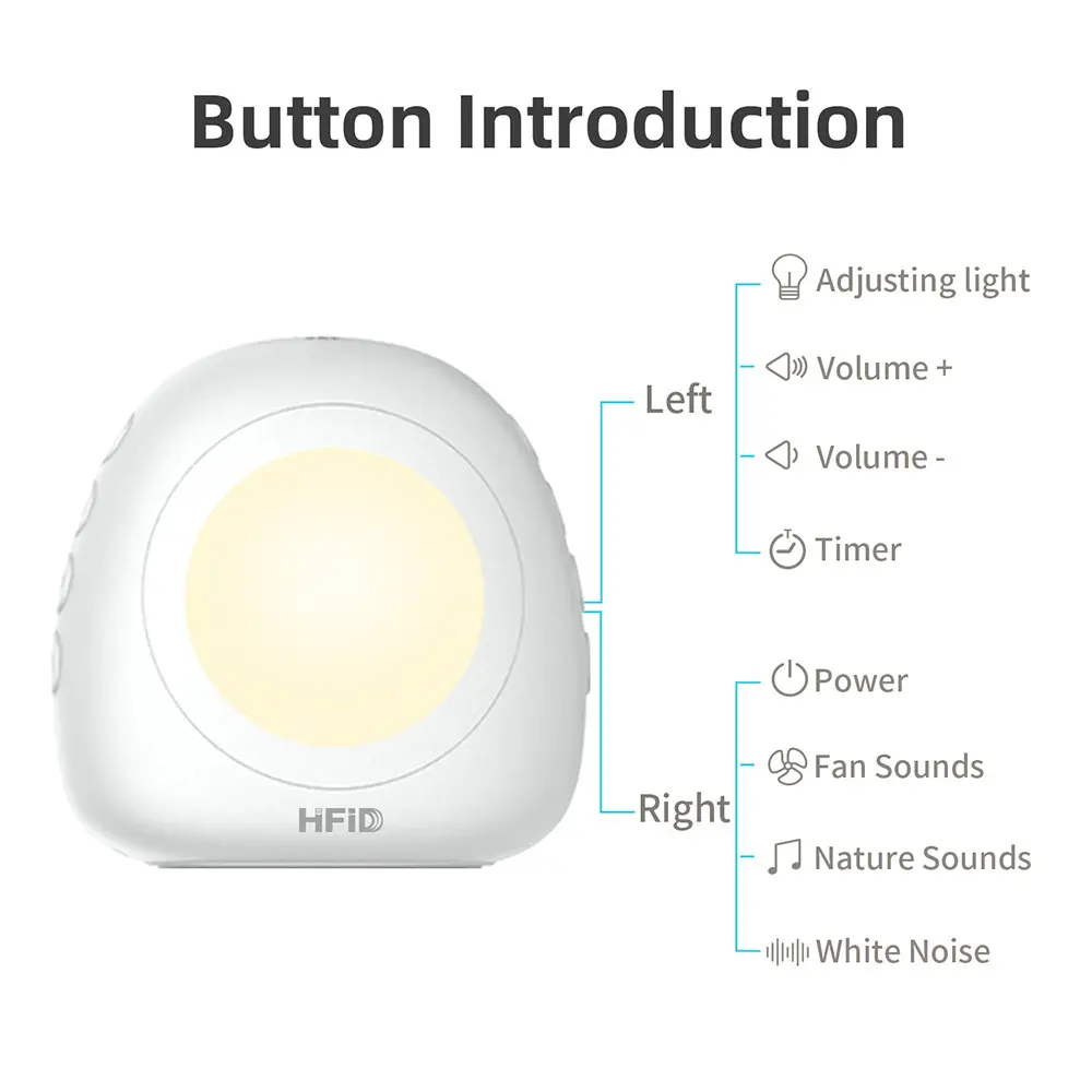 Hi-FiD Best Nature Sound Machine for Sleep Supply 7