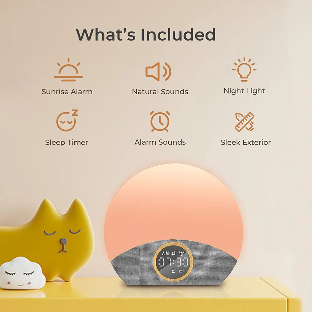 Custom Travel Sunrise Alarm Clock Hi-FiD 2