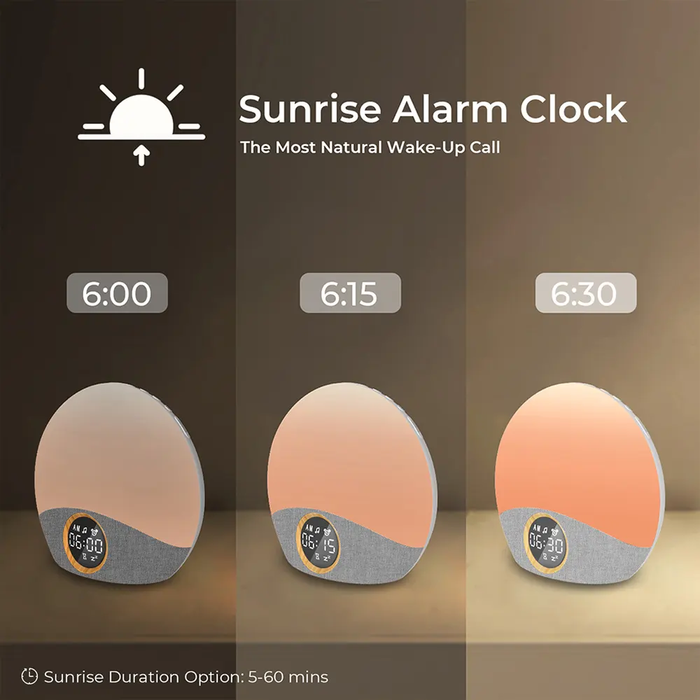 Custom Travel Sunrise Alarm Clock Hi-FiD 3
