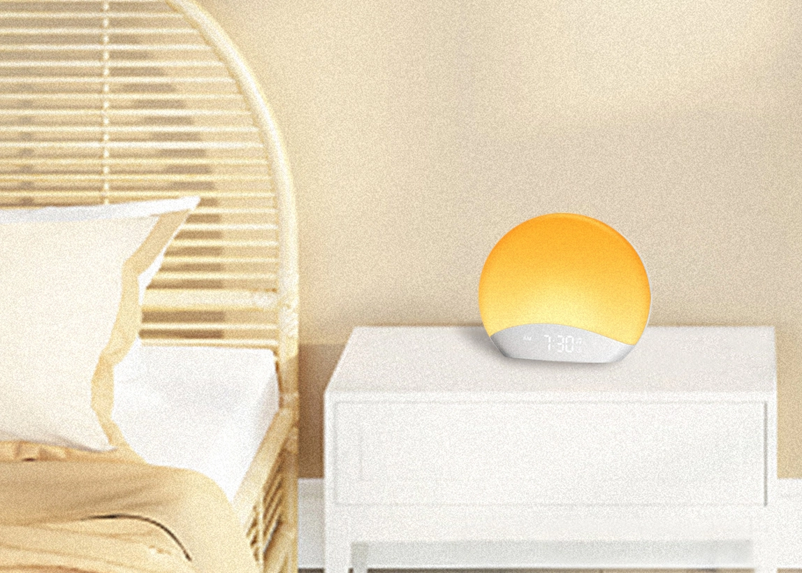 Réveil Hi-FiD au lever du soleil, veilleuse Led à intensité variable RGB HFD-R7 1