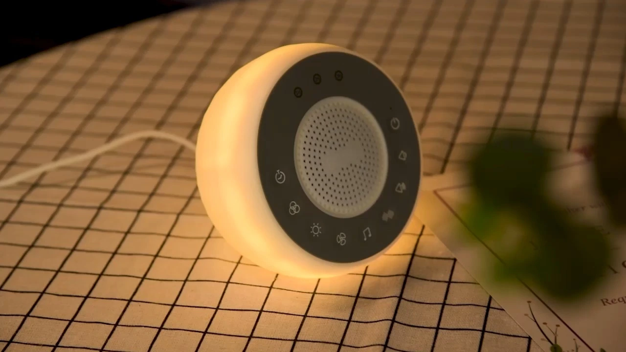Hi-FiD Customizable White Noise Machine Cry Detection with Night Light HFD-W05 1