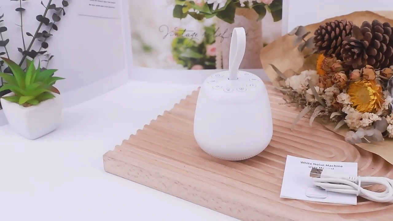 Hi-FiD Portable Baby Sound Machine 21 Sleep Sounds Warm LED Adjustable Night Light HFD-W16 1