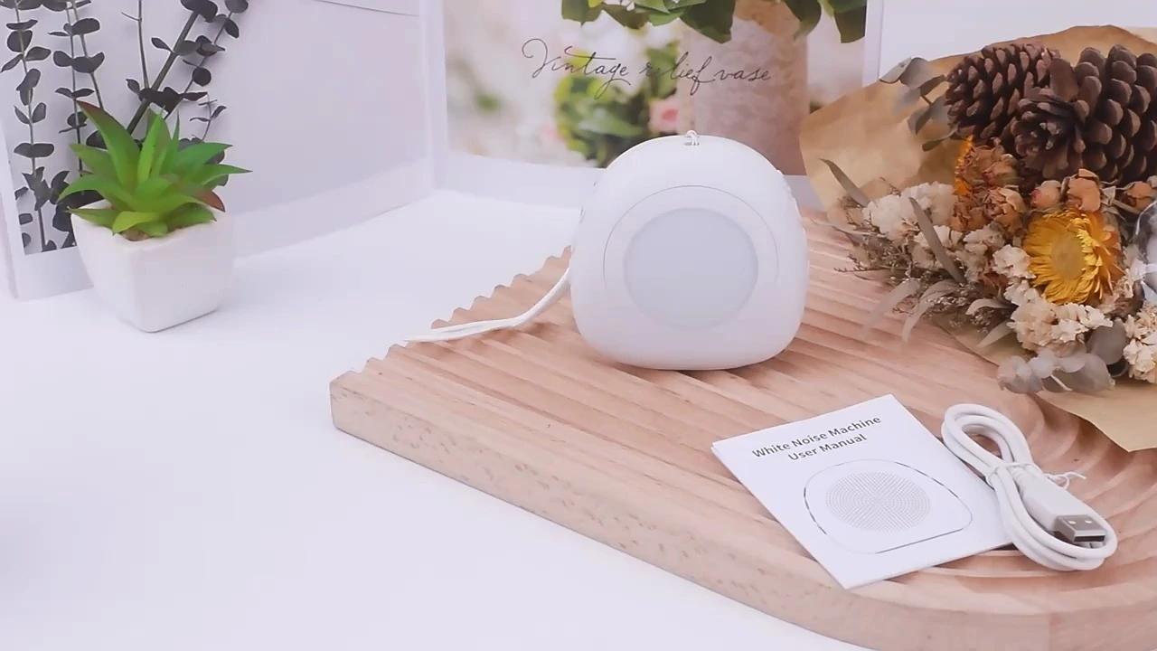 Hi-FiD White Noise Machine Sound Machine Baby with Night Light HFD-W17 1
