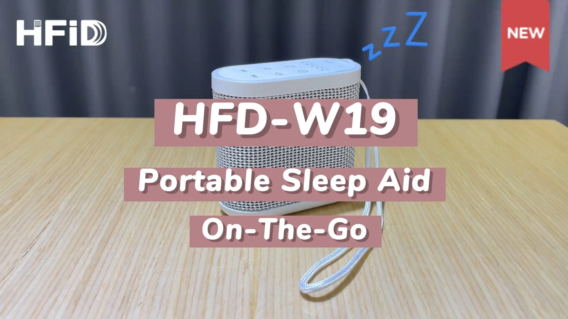 Hi-FiD Portable White Noise Machine for Baby Sleeping Relaxing HFD-W19 1