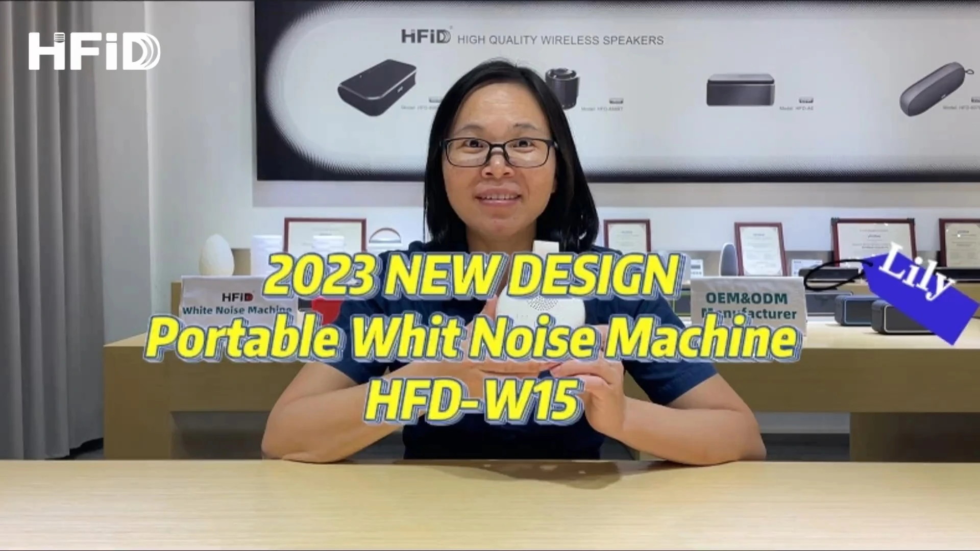 Hi-FiD Portable White Noise Machine Sound Machine For Baby HFD-W15 1