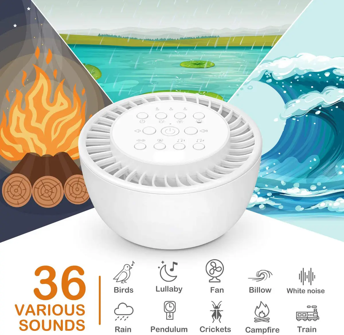 White Noise Machine for Baby Sleep Suppliers 4
