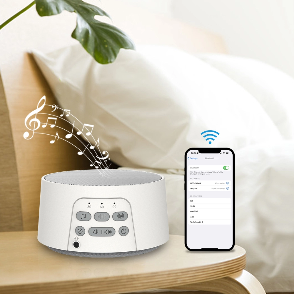 Hi-FiD Bluetooth-аппарат с белым шумом Устройство белой звуковой терапии HFD-W04B 1