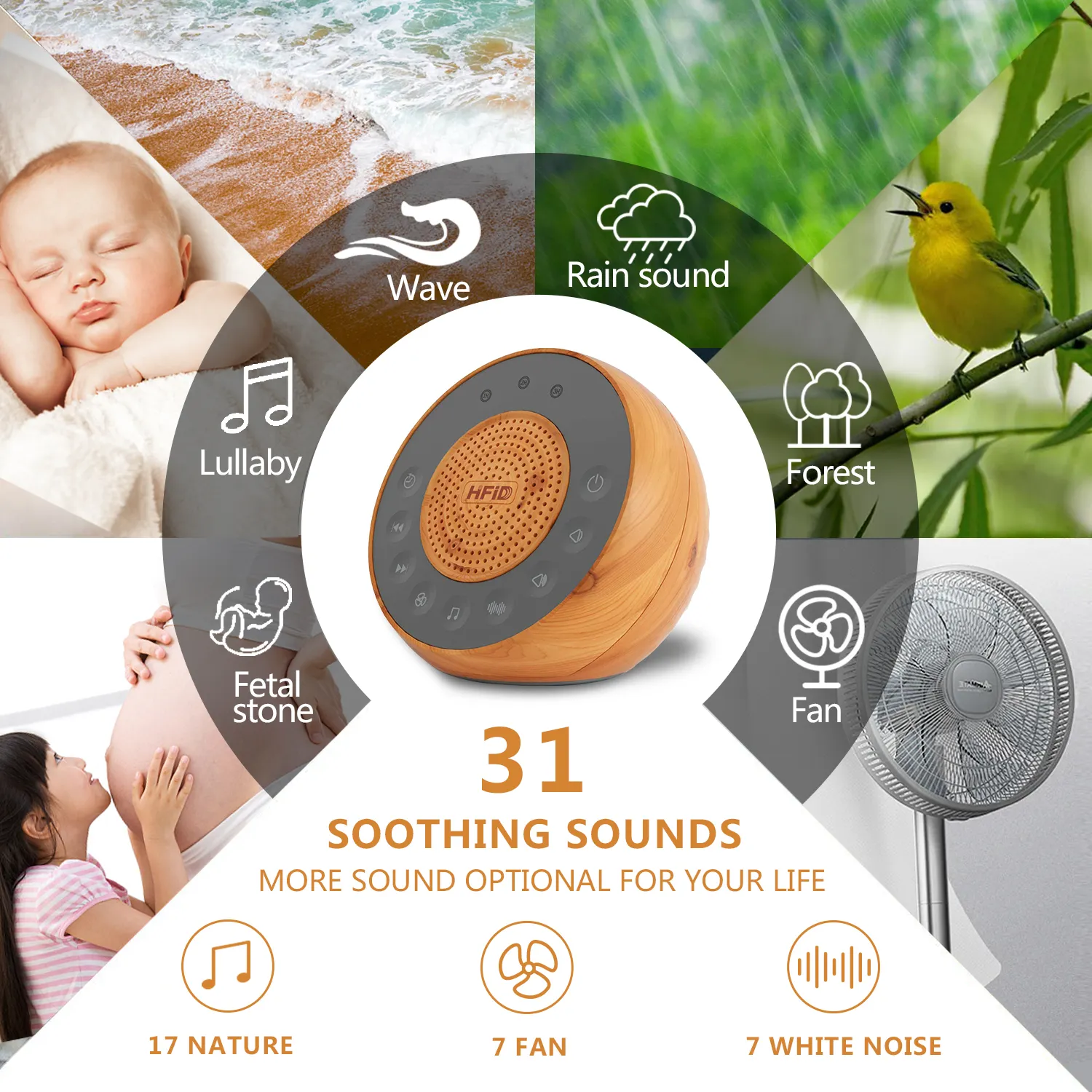 Sleep White Noise Machine - - Hi-FiD 3