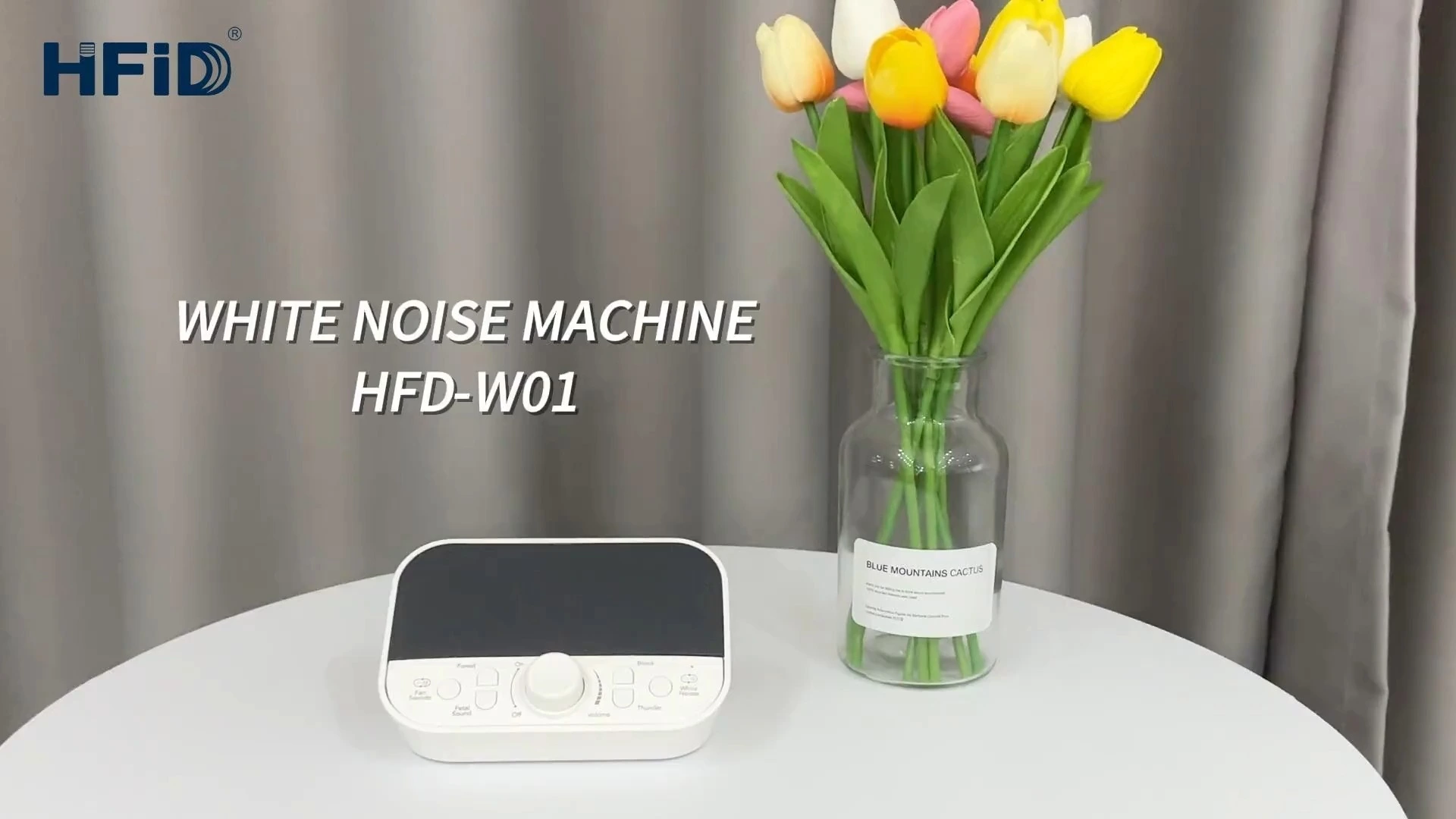 Hi-FiD Brown Noise Sound Machine Sleep Timer White Noise Machine HFD-W01 1
