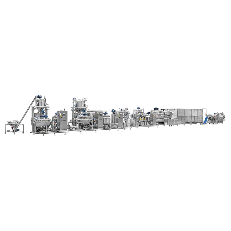 Lini produksi permen bergetah GD600Q 2