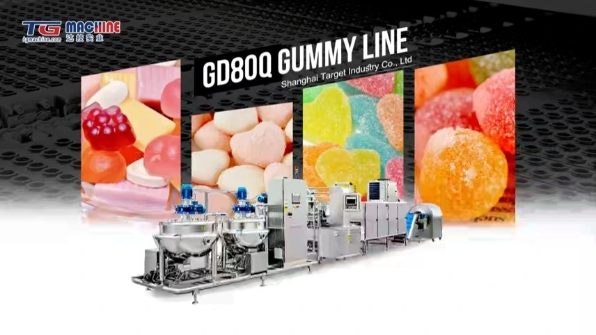 Mstari wa uzalishaji wa GD80Q Gummy 1