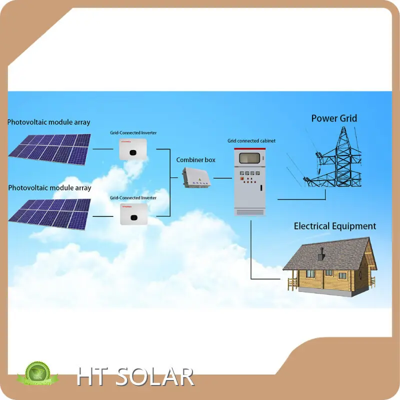 Best Grid Connected Solar System HT SOLAR POWER Company 1