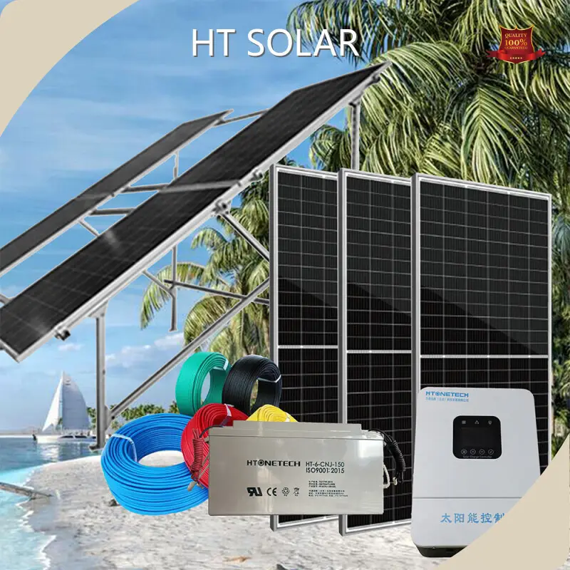 HT SOLAR POWER Brand Full Off Grid Solar System Supplier 1