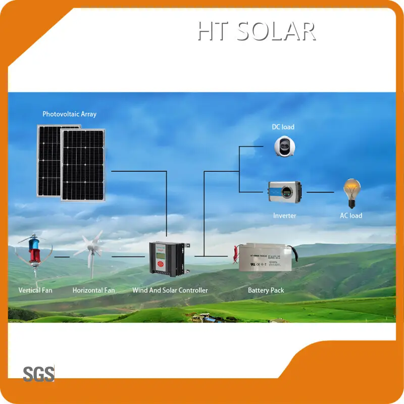 Hotsolar Wind Hybrid System for Home HT SOLAR POWER Brand 1