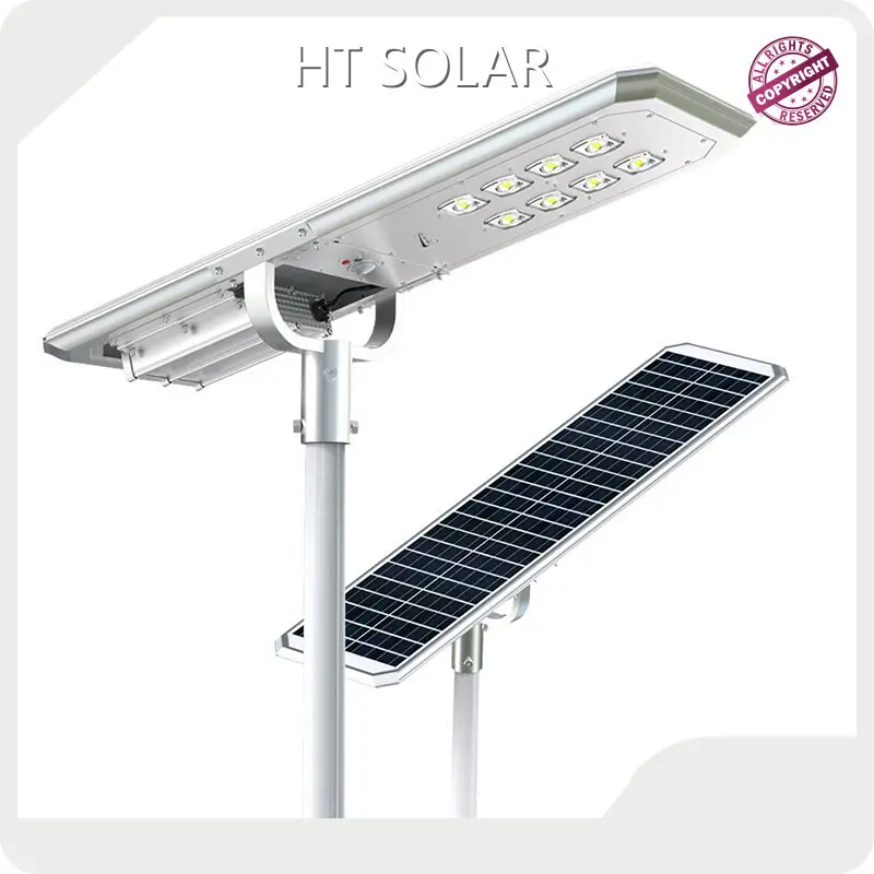 Solar Street Light with Pole and Battery HT SOLAR POWER Manufacture 1