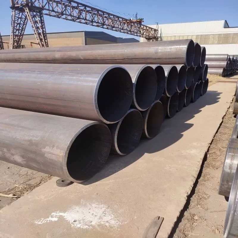Long straight welded steel pipeline LSAW carbon steel big diameter 12 meters Carbon Steel Pipe 1