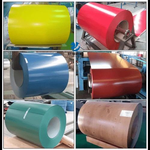 PPGI Coil – RAL 5012, 0.5mm Thickness 1