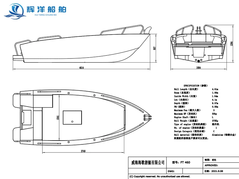 Good Selling Best Speedboat Price List 8
