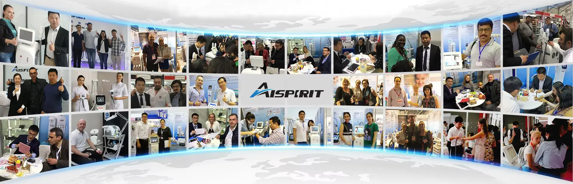 AIspirit beauty equipment factory customer feedback