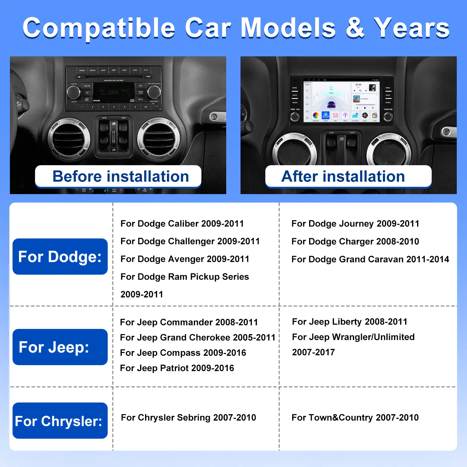 Custom Android Car Player 9 Inch JMANCE Company 3