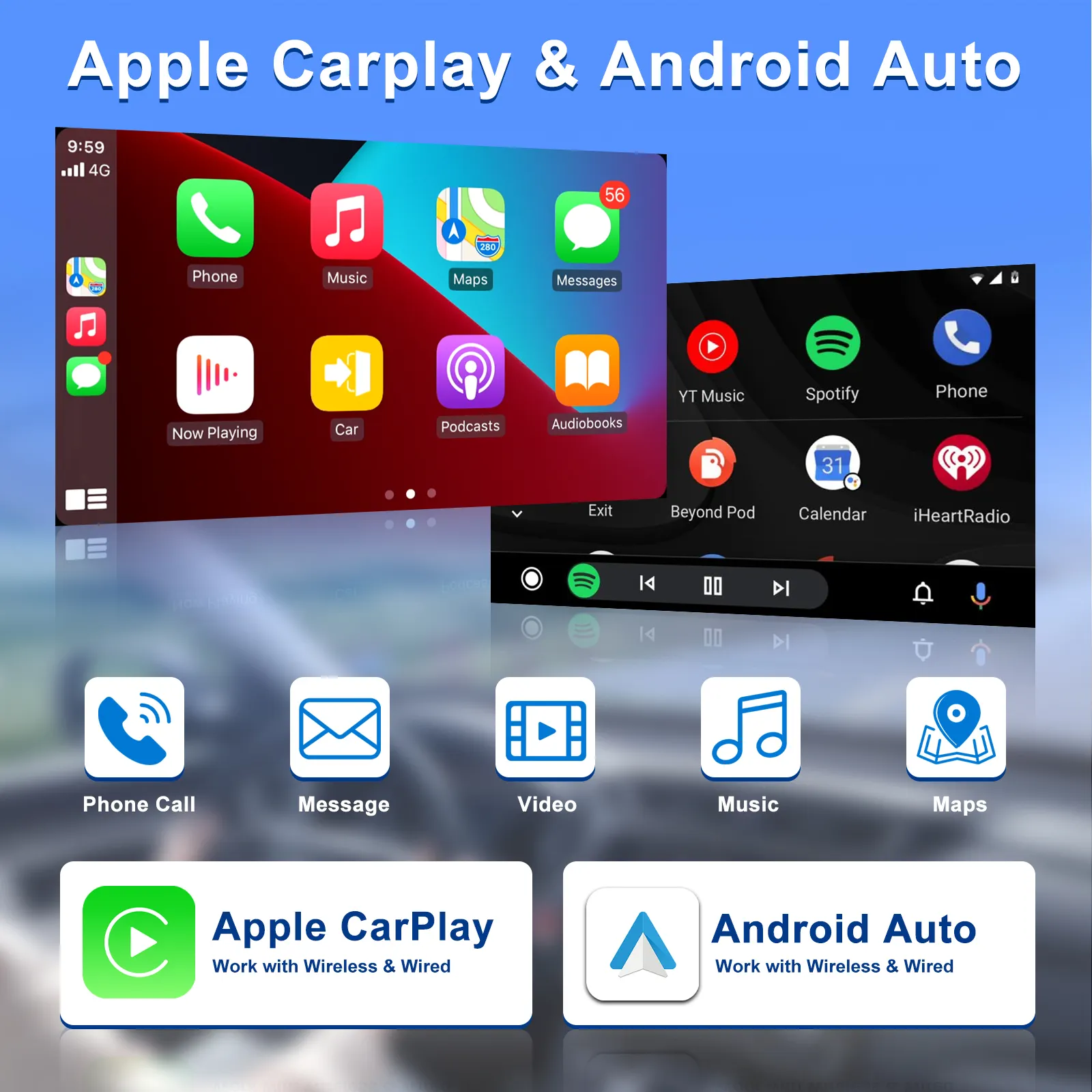 Custom Android Car Player 9 Inch JMANCE Company 7